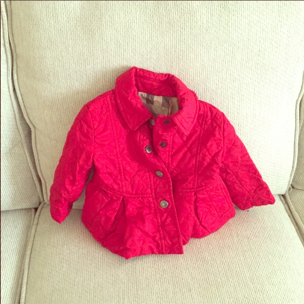 Baby Burberry Quilted Coat